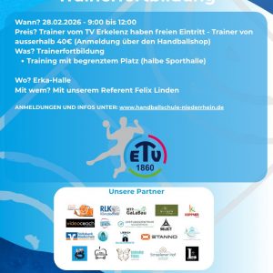 Trainerfortbildung in Kooperation mit dem TV Erkelenz -28.02.2026
